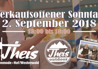 Printdesign Theis Herrenmode Maxikarte