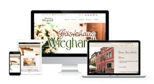 Webdesign Gästehaus Wieghardt