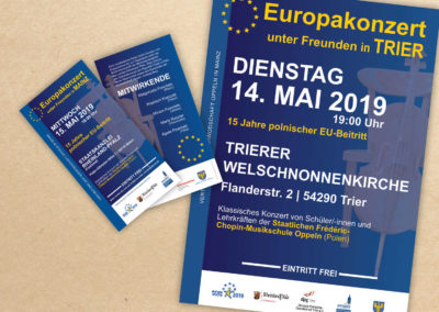 Printdesign Opolski Plante und Flyer