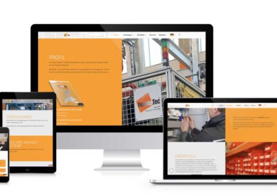 Internetseite für FOAMATEC Bogel Umsetzung wedoyu media