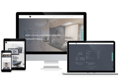 Internetseite für Zahnarztpraxis Sander Neustadt a.d. W.